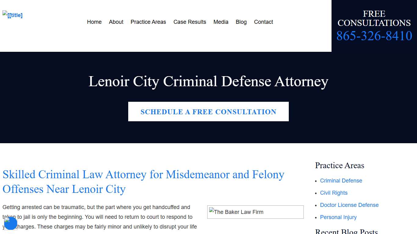 Lenoir City Criminal Defense Lawyer 65+ 5 Star Reviews