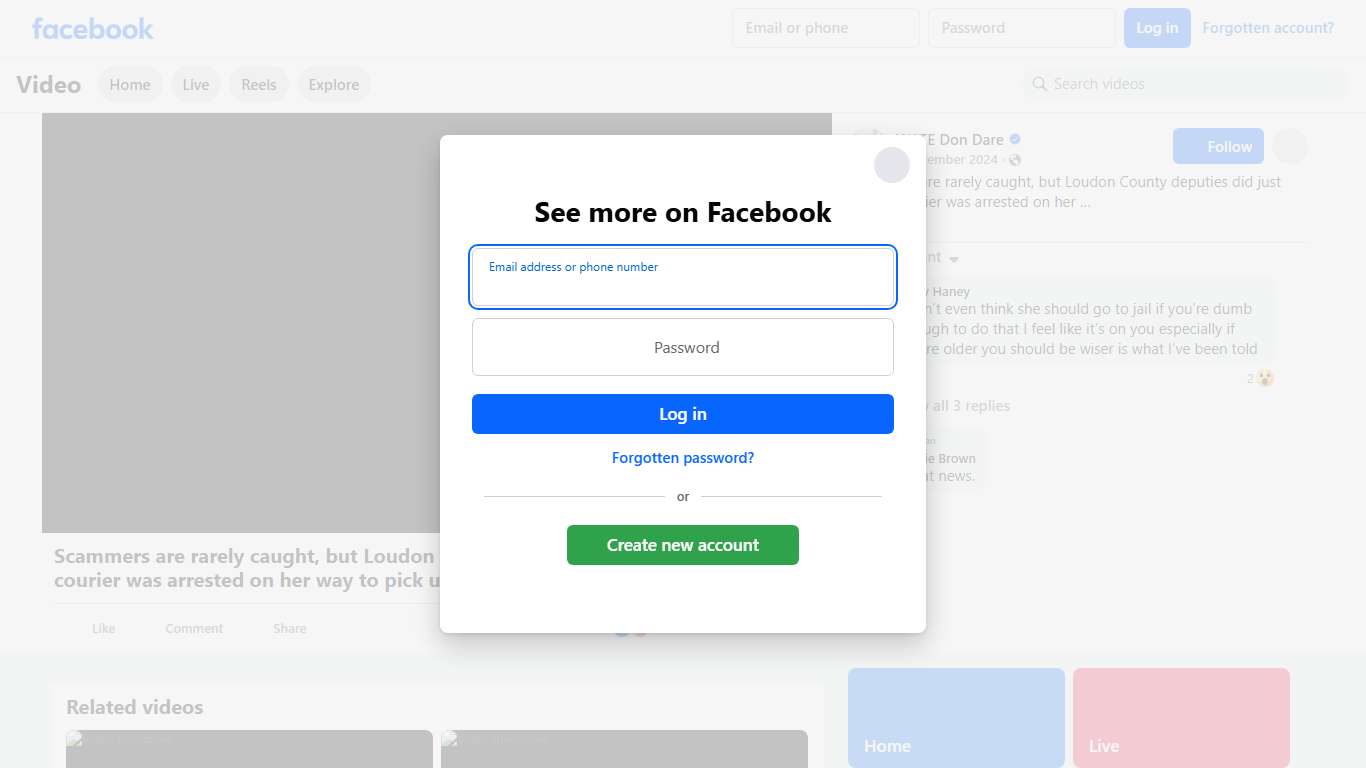 Scammers are rarely caught, but Loudon County deputies did just that. A courier was arrested on her way to pick up more money in the "Grandma, I'm in trouble scam." Watch on Monday at 5:30. WATE Don Dare Facebook